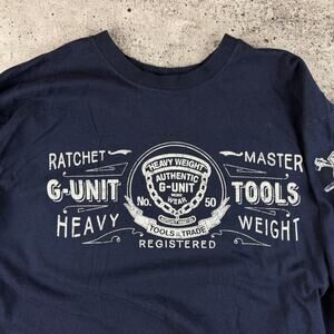 Vintage G-Unit Shirt Long Sleeve Rap Tee Ratchet Masters XL